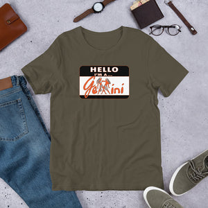 Short-Sleeve "Gemini" Unisex T-Shirt