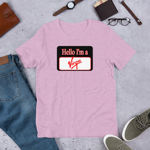 Short-Sleeve "Virgo" Unisex T-Shirt
