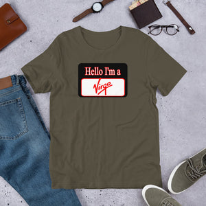 Short-Sleeve "Virgo" Unisex T-Shirt
