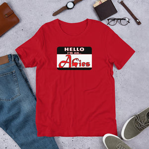 Short-Sleeve "Aries" Unisex T-Shirt