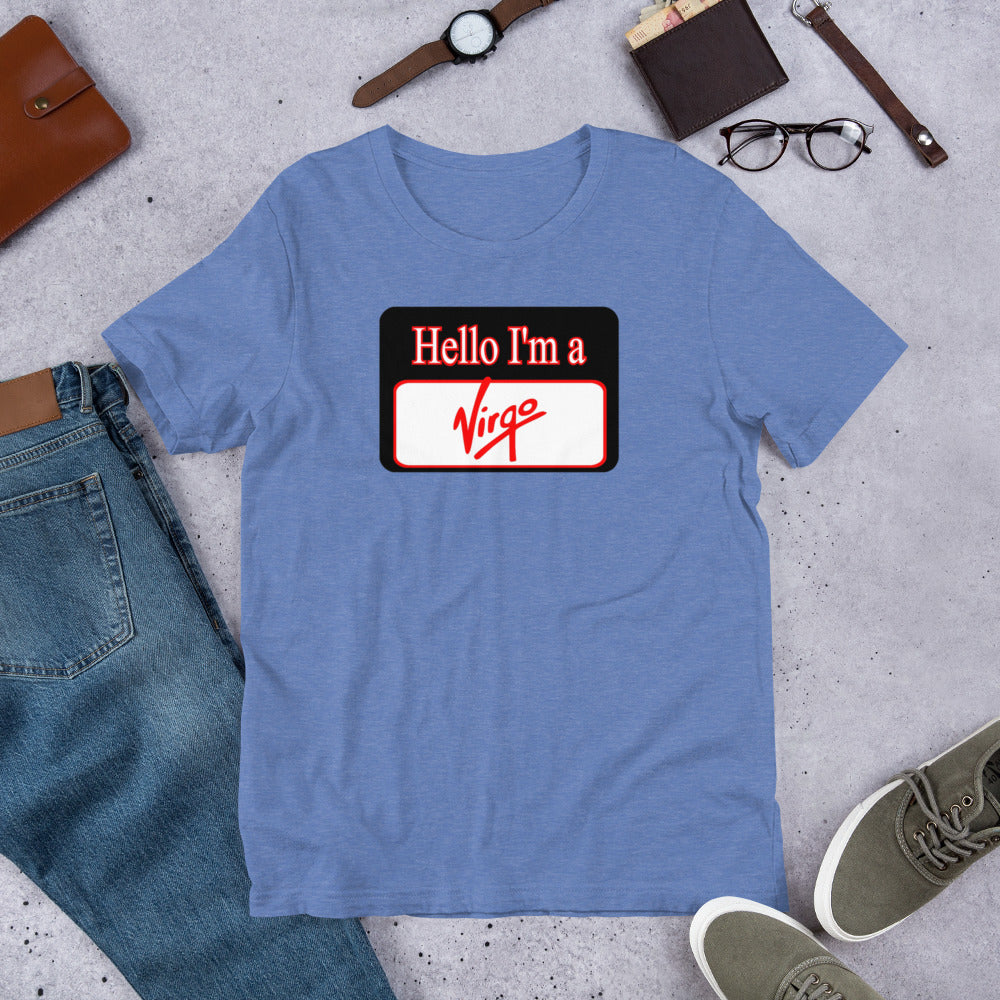 Short-Sleeve "Virgo" Unisex T-Shirt