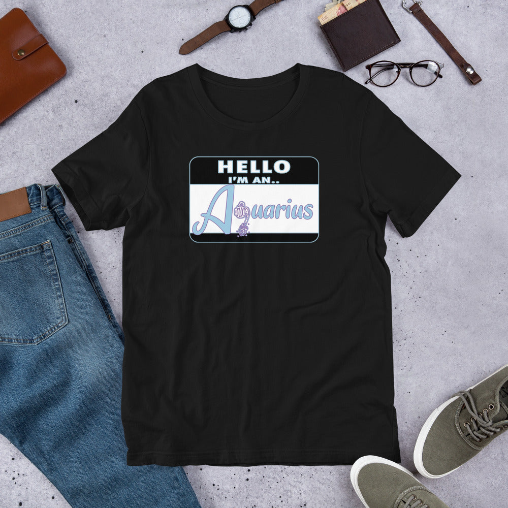 Short-Sleeve "Aquarius" Unisex T-Shirt
