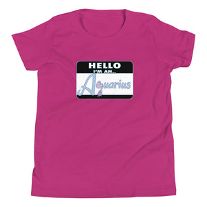 Youth Short Sleeve Aquarius T-Shirt