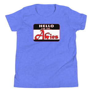 Youth Short Sleeve "Aries" T-Shirt