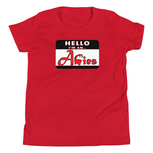 Youth Short Sleeve "Aries" T-Shirt
