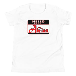 Youth Short Sleeve "Aries" T-Shirt